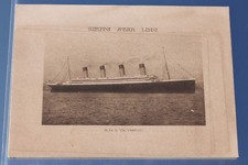 WHITE STAR LINE RMS OLYMPIC