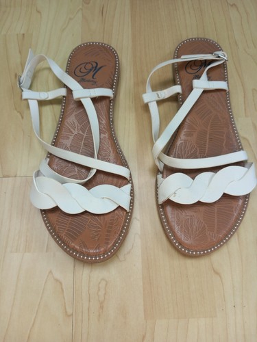 Women mantaray white - mantaray, sandals