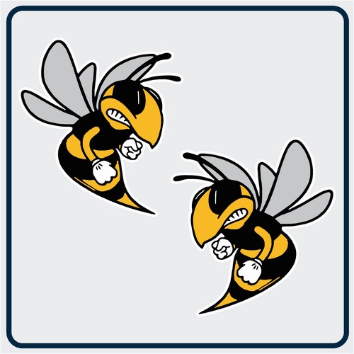 Wasp vinyl stickers decals - wasp,