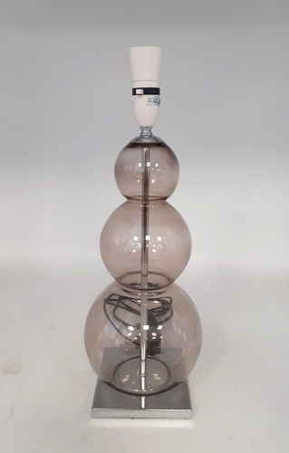 Next smoked glass table lamp - next,