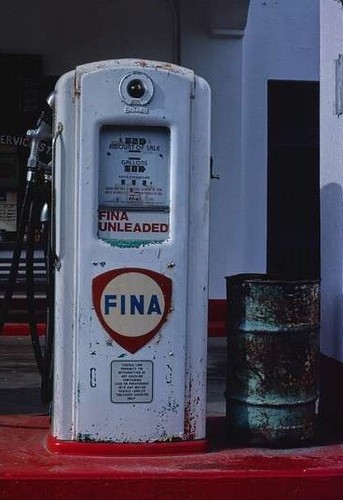 Vintage gasoline pump 2x3 - pump, *2x3