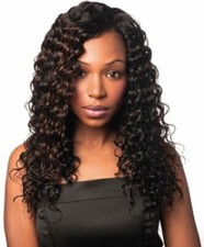 Sleek Crazy 4 Curls Human Hair Weave Style-FRENCH WEAVE