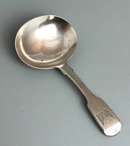William crested silver tea - silver,
