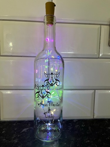 Personalised engagement light - personalised,