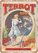 METAL SIGN - 1898 Terrot Dijon