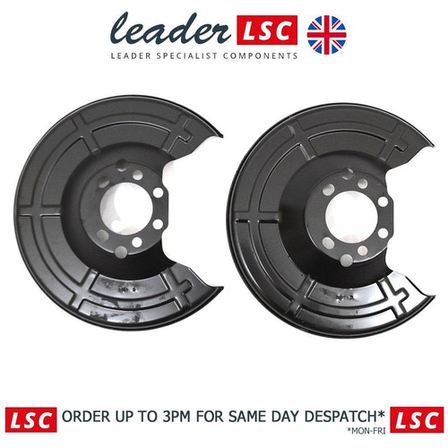 Rear brake disc dust - 2x,