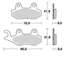 BRAKING REAR BRAKE PADS