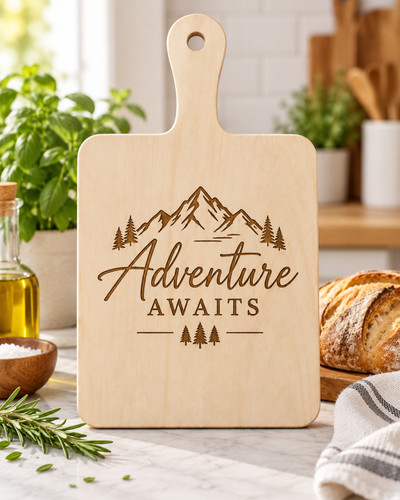 Personalised wooden paddle - personalised,