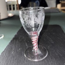 Dutch 18th Century Wine Glass