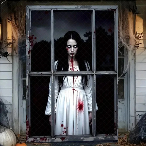 New halloween animated clown - new,