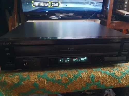 Teac d2620 disc cd - teac, 5-disc