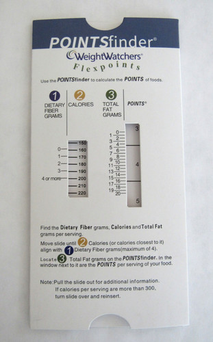 Weight watchers flexpoints - weight,