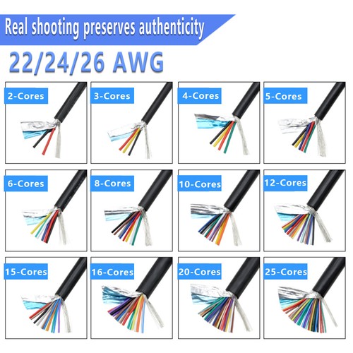 26awg multicore cable - 22/24/26awg,