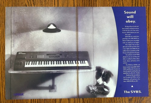 1992 yamaha sy85 synthesizer - sy85,