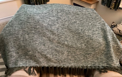 Habitat green fringed - habitat, throw