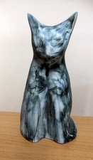 Carn pottery large cat figure