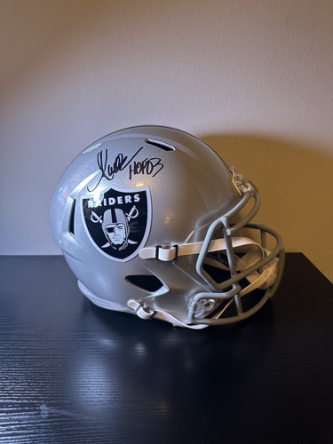 Marcus allen autographed full - allen,