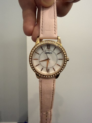 Lorus ladies quartz watch mop - lorus,