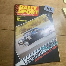 Rally sports and competition
