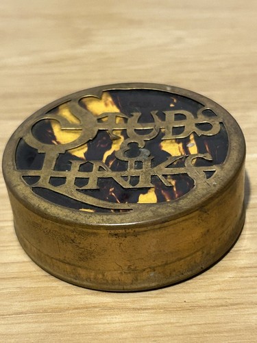 Vintage brass studs - studs, links