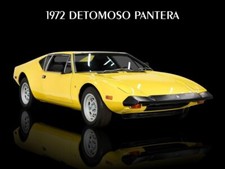 1972 De Tomaso Pantera  Metal