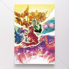 Justice League Poster Canvas