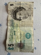 Old Five Pound Note Reasonable