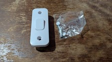 Schneider Electric Lisse White Moulded - Single 2 Way Architrave Light Switch...