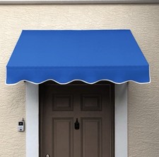 4ft Blue Awning, Brand New