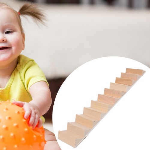 Miniature wood staircase - 1:12,