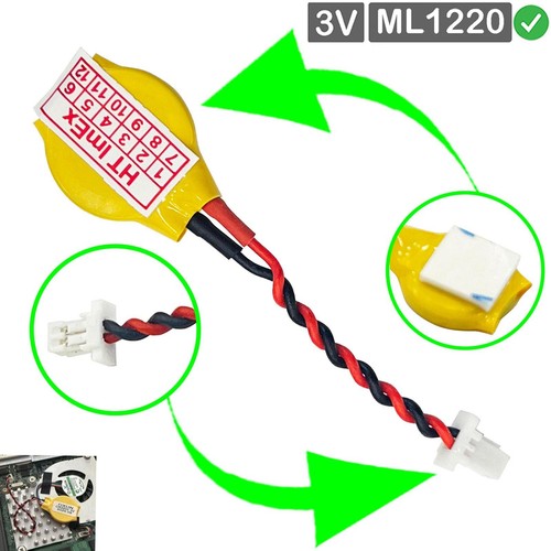 Rtc cmos ml1220 battery with - rtc,