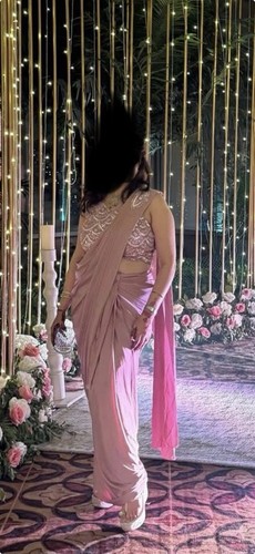 Pre pleated draped ready - pleated,