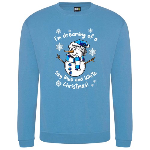 Coventry city snowman - city,