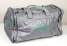 JAGUAR Grey & Green Leather