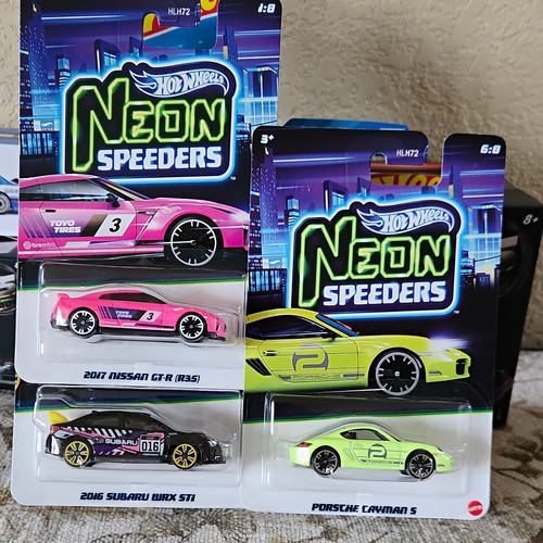 Hot wheels neon speeders - hot,