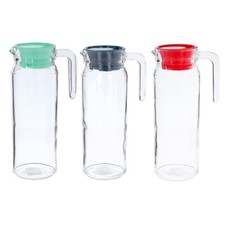 Glass Jug Serving Pitcher with