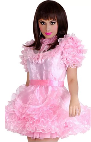 Maid sissy girl - sissy, pink