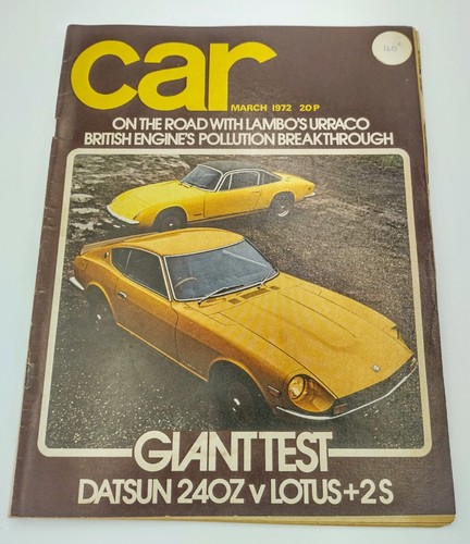 Car magazine march 1972 - march,