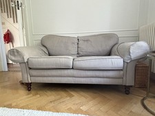 Grey Fabric 2 Seater Sofa from