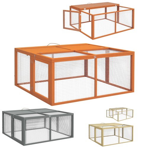 Rabbit hutch folding wooden - hutch,,