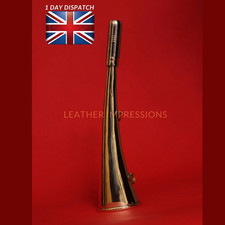 Small Brass Gamekeeper Hunting Horn with Mouth Piece Authentic Beating Shooting