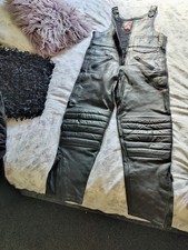 Ladies Apache Motorbike Dungarees Size Large (UK 10 To 12)