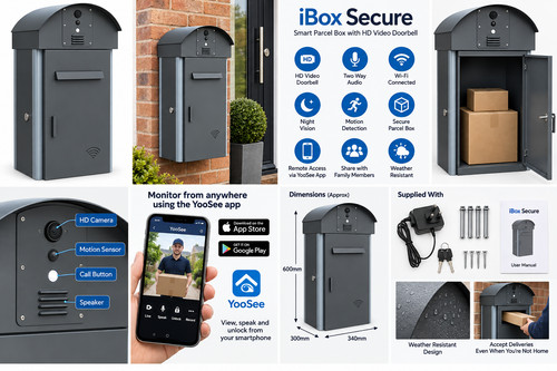 Ibox secure 600mm smart parcel - ibox,