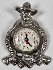 Hopalong Cassidy Watch Brooch