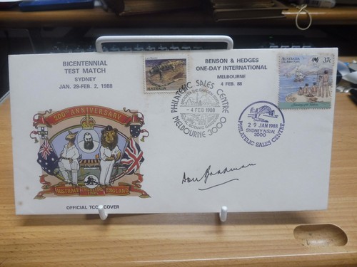 First day cover 1988 signed - signed, by