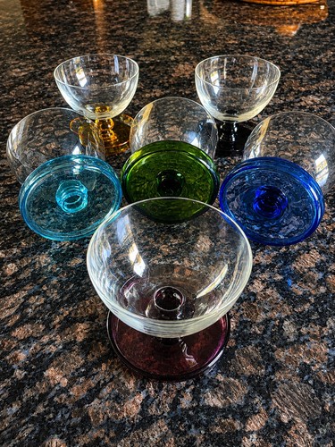 Vintage glass sundae - glass,