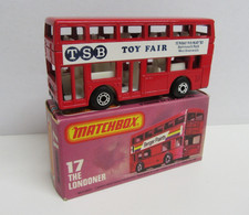 Matchbox Superfast No.17 London Bus "TSB Toy Fair West Bromwich '82" - Mint/Box