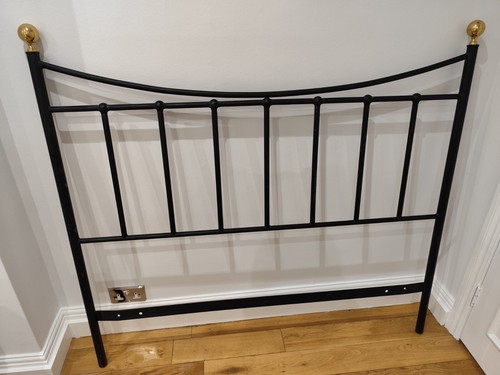 Lovely wrought iron headboard - lovely,