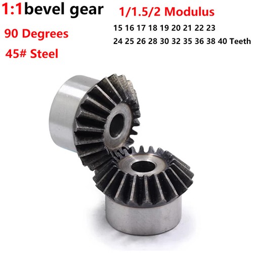 Bevel gear 15 - 1.5m, 15-40