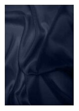 Navy Blue ORGANZA FABRIC PARTY WEDDING FABRIC (60") 150 cm WIDTH 
